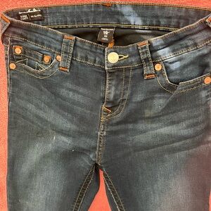 True Religion Women's Dark Wash Jeans